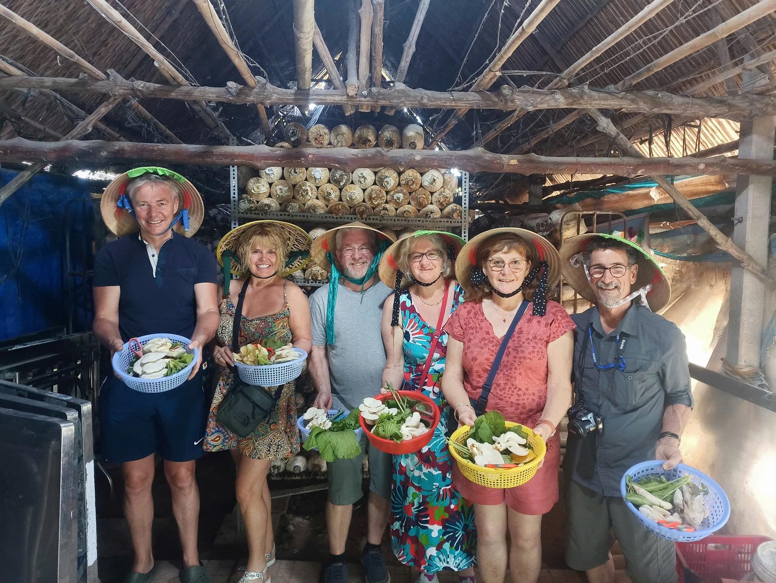 A day learning to cook vegetarian dishes