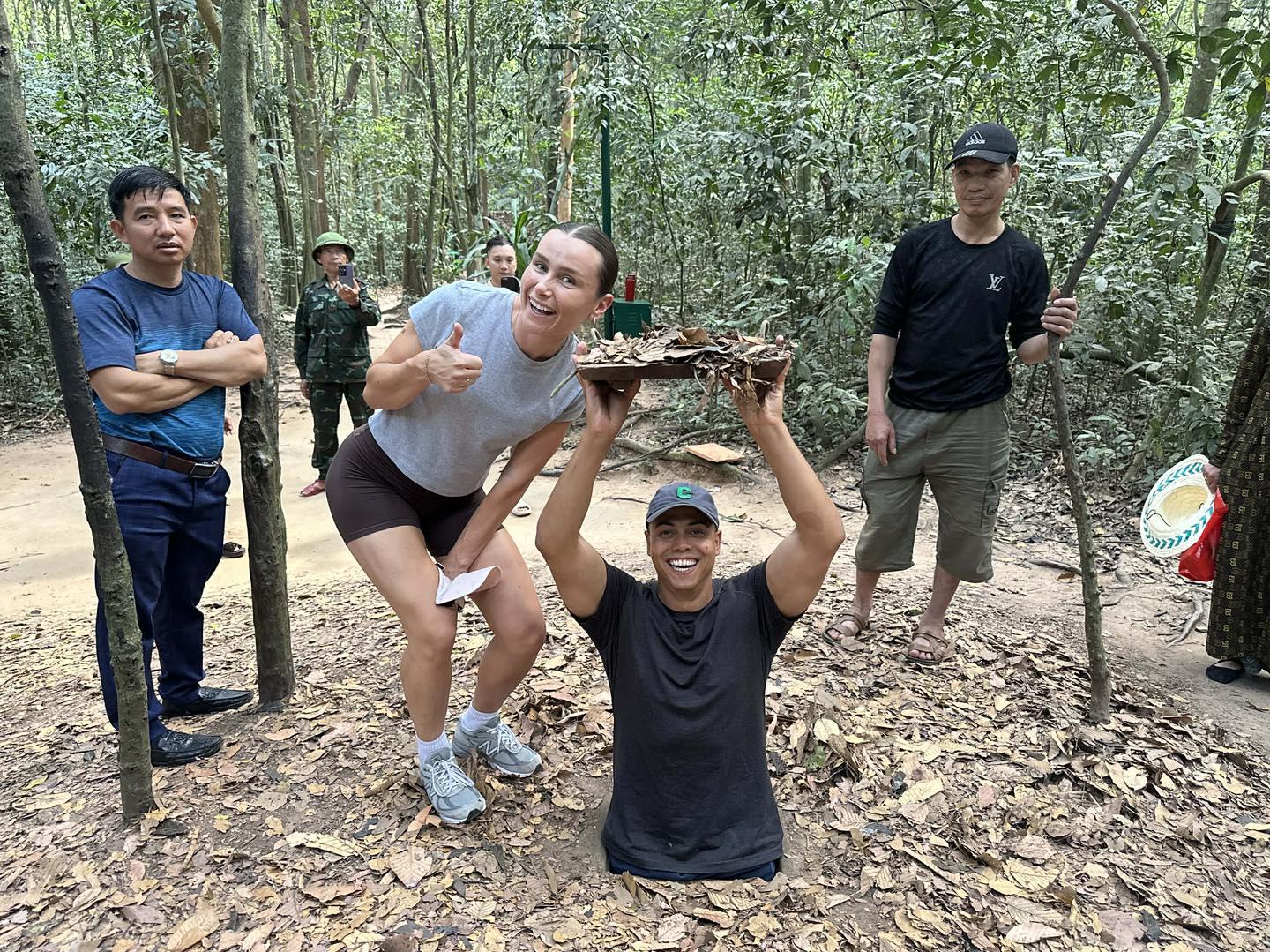 Motorbike tour - Visit Cu Chi Tunnels