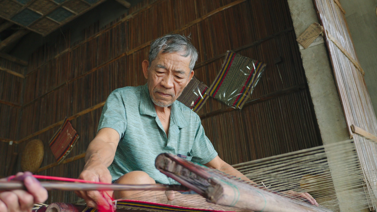 Trải Nghiệm Dệt Chiếu Cói Trà Nhiêu (2)
