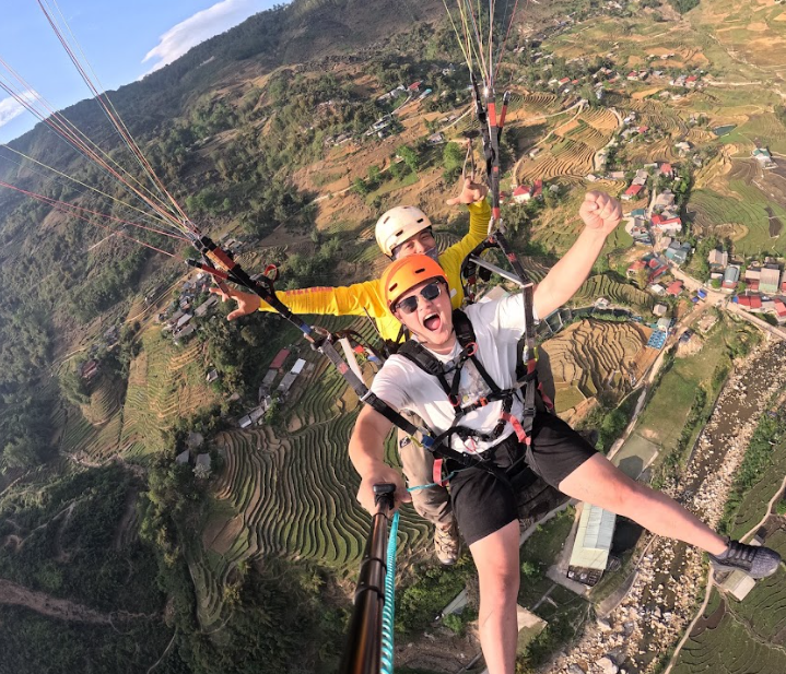 Paragliding experience - Mường Hoa Sapa flying point (1)