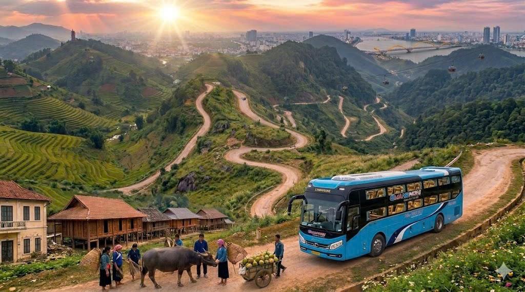 Xe buýt Hà Giang đi Sapa (2)