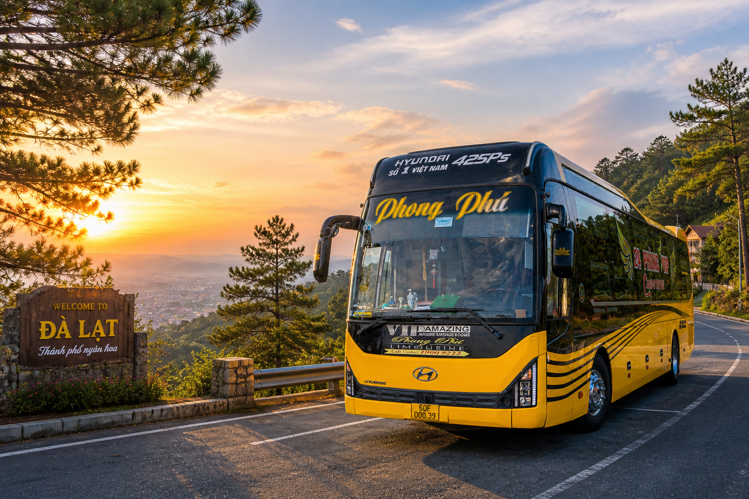 VIP Cabin Bus from Ho Chi Minh to Da Lat (1)