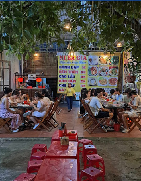 Bánh đập hến xào Cẩm Nam Bà Già (2)