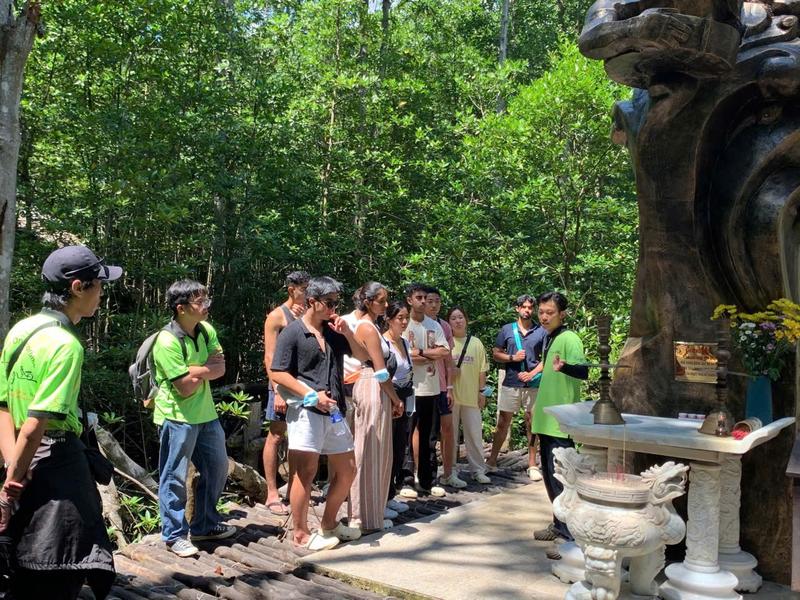 Motorbike tour - Visit the Can Gio Mangrove Forest - Monkey Island (4)
