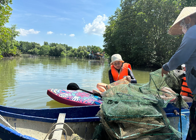 Experience Con Chim - SUP Rowing & Wetland Life (6)