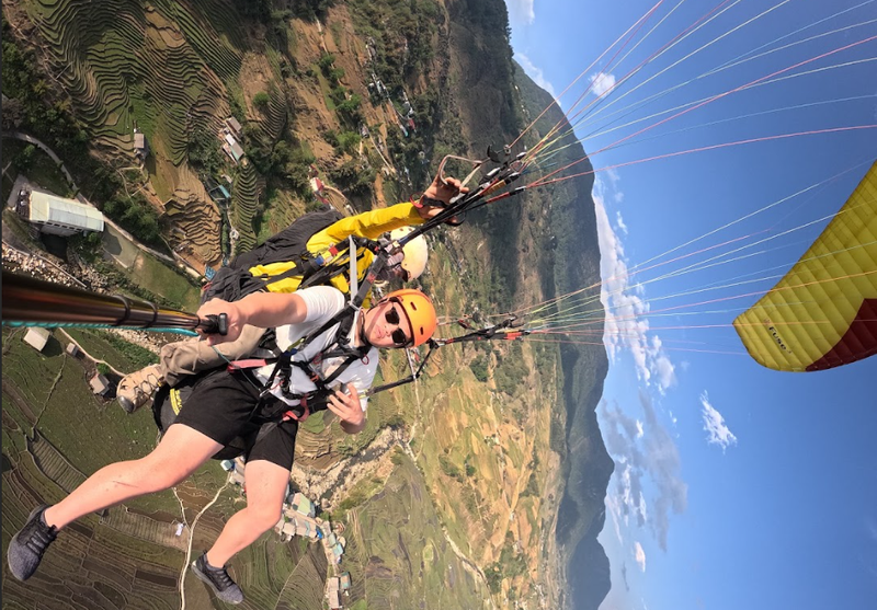 Paragliding experience - Mường Hoa Sapa flying point (2)