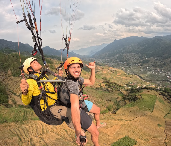 Paragliding experience - Mường Hoa Sapa flying point (3)