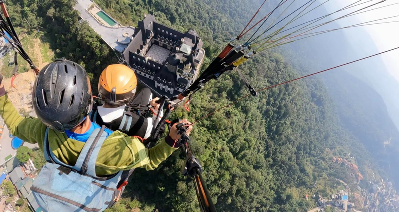 Paragliding - Tam Dao flying point - Vinh Phuc (4)