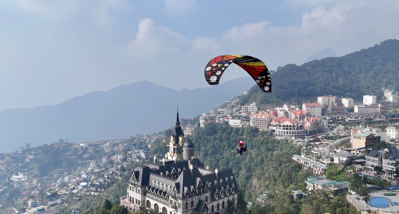 Paragliding - Tam Dao flying point - Vinh Phuc (5)
