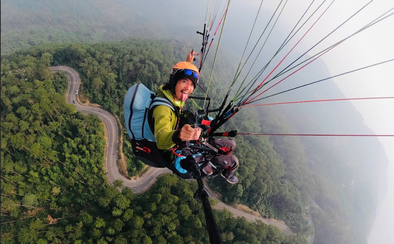 Paragliding - Tam Dao flying point - Vinh Phuc (1)
