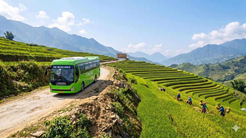Xe buýt Hà Nội đi Sapa (1)
