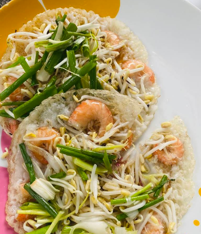 Bánh xèo tôm nhảy bà 5 Mỹ Cang  (1)