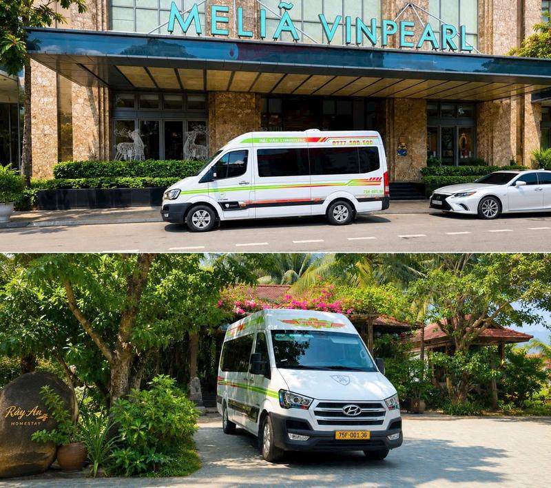 9-seater limousine from Da Nang to Hue (Bach Ma) (1)